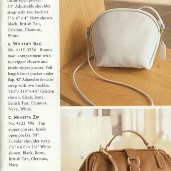 Vintage 1980s Coach Minetta Zip black purse - Picture 6 of 6